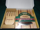 791218016913 Alaska Ulu Kitchen Set Chopping Bowl Knife Bear