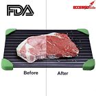 799355853668 Boboo Fast Defrosting Tray Black Aluminium Green Silicone