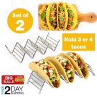 804046792468 Lifeease Taco Holder Set Of Stainless Steel Rack