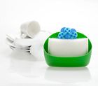 8060 Vigar Blue Sponge Holder With Suction Pad Dish 8411782018213
