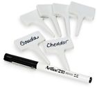 8089 Honey Can Do White Porcelain Cheese Markers With 761995080896