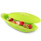 810268030011 Innoka Silicone Oval Shape Food Container With Lid