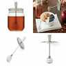 82653 Jarware Metal Mason Jar Honey Dipper Lid Regular Mouth Stainless