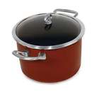 832-240 Re Chantal Copper Fusion Covered Casserole Pot 088818063493