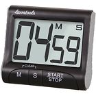 849256000415 Timers Digital Kitchen Stopwatch Large Digits Loud Alarm