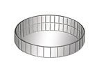 7586474 87208 Uma Enterprises Faceted Mirror 758647872084