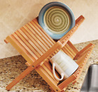 147629 8813l Lipper International Bamboo Dish Rack 4 883983