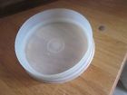 882-8 Tupperware Vintage Hamburger Patty Mold Form Patties Freeze In Ziplock