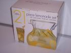 0266023 95562 Boston Warehouse Piece Lemonade Set With Acrylic Glasses 026602955623