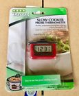 9849 Taylor Digital Crockpot Or Slow Cooker Probe Magnetic Thermometer Red