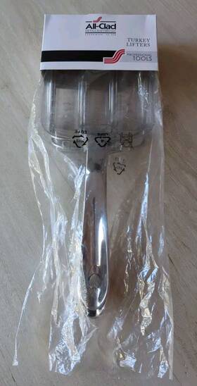 2100071802 All-clad T167 Stainless Steel Turkey Forks Set 2-piece Silver