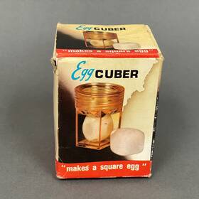8807 Aluminum Housewares Vintage Egg Cuber Square No