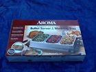 Awt1513sp "aroma 3 Server Nib 7.5 Tray Pan Quart " Buffet Lids Warming