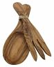 Az595a10f8530b0-us Imported Honeycando Natural Olive Wood Salad Set 761995062137