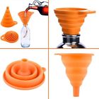 Az5982efc9bcbd7-us Imported Mini Silicone Foldable Collapsible Style Funnel Orange 803212481731