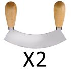 Az5982efc9f21f7-us Imported Harold Mezzaluna Rocking Chopper Mincing Knife Stainless 781723421425