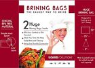 Bb-100 Liquid Solution Pack Of Two Extra Large Brining Bags Designed