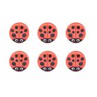 Bc22  Kikkerland Ladybug Bag Clips Set Of Red 612615075276