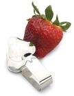 Bery-dd Rsvp Strawberry Huller Silver New 053796105220