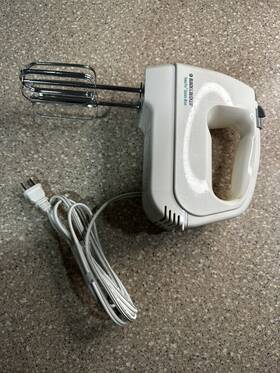 Mx50 Black Decker And Power Pro Hand Mixer With Boost White Tested