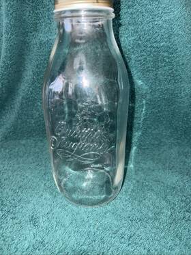 365642mde121990 Bormioli Rocco Quattro Stagioni Bottle 33 Oz Quart 9 1/4 Inch Tall 3 Wide