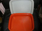 Bot.1294-7 Vtg.lid Marinade Meat 1295a Season Tupperware Tenderizer Lg.container