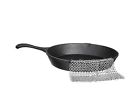 Br-sc243 Bruntmor Stainless Steel Chainmail Scrubber For Cast Iron Pans And