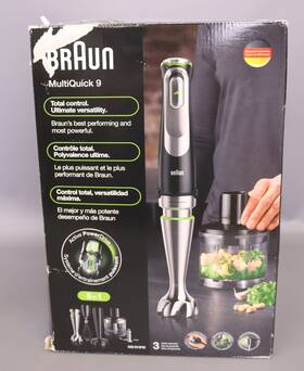 700w Braun 021098001214 - Multiquick Hand Blender With Activepowerdrive Technology And Motor 700w Braun 021098001214 - Multiquick Hand Blender With Activepowerdrive Technology And Motor