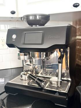 Breville Bes990 Espresso Machine Oracle Touch Accessories. Black
