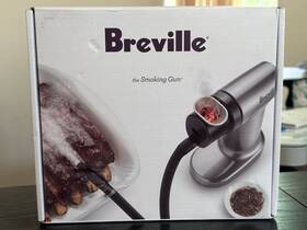 Bsm600 Breville Smoking Gun Silver And Black Used