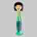 03661561005247 Brushingg Pylones Blue Dish Washing Brush Kitchen Decoration French Design Bl