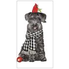 Bt102 Mary Bagged Cotton Flour Sack Kitchen Towel Schnauzer Bt102 Mary Bagged Cotton Flour Sack Kitchen Towel Schnauzer