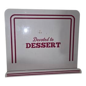 Cake Boss 59372 - Metal Cookbook Stand Devoted To Dessert