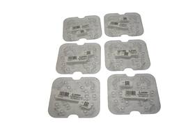 60cwd135 Cambro Camwear Drain Shelf 1/6 Size Clear Food Pan Insert Lot Of 6