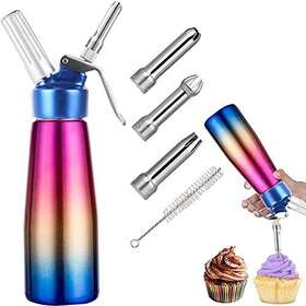Cangfort 801274403767 Professional Whipped Cream Dispenser Stainless Steel Whipper Durable W