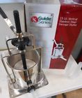 St-904015 - Capacity Steel Sausage Stuffer Guide 15lb Stainless Series