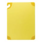 Cbg121812yl 18 Yellow San Saf-t-grip Cutting Board 12 Jamar "