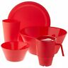 Ch621red  Ch621 Creativeware Piece My First Plastic Red Dish Set 089786449456