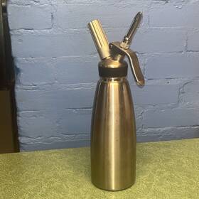 90077 Chef Master 2 Pint Whipped Cream Dispenser Professional Grade Stainless Steel