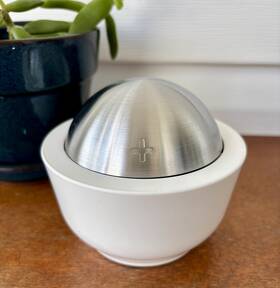 101-738-237 Chefn Chefftn Dash Salt And Sugar Cellar With Stainless Roll Back Top Kitchen Storage