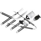 Hw4112 Chefs Set Steel Select Stainless 736386241125 Bbq 6-piece Basics