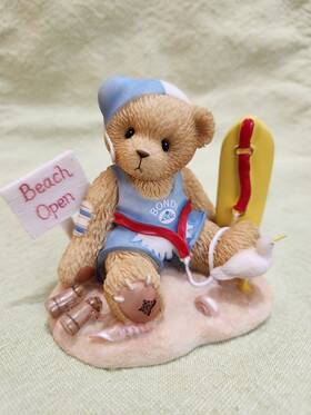 114129 Cherished Teddies Merv Youftre The Best On Beach #114129 - No Box Auexclusive