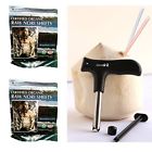 100nori Cocodrill 100 Nori Raw Organic Sheets Combo Coconut Opener 817484021496