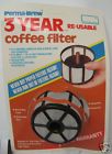 Filter-3 Coffee Year Reusable Percolator Fits Nylon Mesh