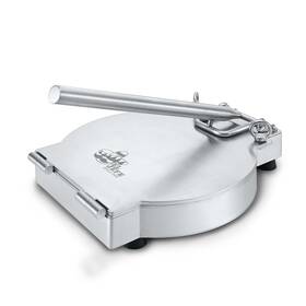 Concord 877769009069 11 Inch Stainless Steel El Jefe Commercial Grade Tortilla Press. 2 Gauge Thicknes