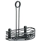 Bk167912 Condiment Artisan Versa Black Tablecraft Rack