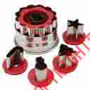 Cookiecutter7537 Holiday Cooking Cookie Cutter Set Christmas Baking Decorating Stainless Steel Shapes 733281397537