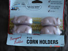 Corn Holders Barnyard Buddies Vintage Pig Set Of 4 072898932046