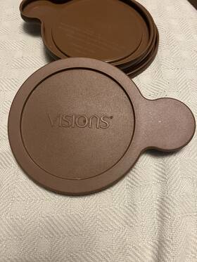 V-150-pc Corning Quantity 4 Visions Heat N Eat Grab It Bowl Replacement Lid