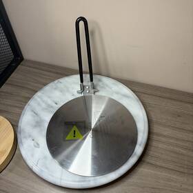 Cozykit 011554737382 Heat Diffuser Stainless Steel Induction Adapter Plate Coffee Milk Cookware Inch